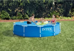 INTEX 28202GN MetallFramePool-Set Mit GS-Pumpe -Bestintex Geschaft 008baf10b8d0b4631cae8aa35b03631e