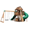 Backyard Discovery Cedar Cove Spielturm Aus Holz | XXL Spielhaus Für Kinder Mit Rutsche, Schaukel, Kletterwand & Aussichtsplattform | Stelzenhaus Für Den Garten -Bestintex Geschaft 009912f80a30f70a543327a3508ebc7a