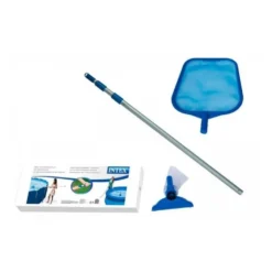 Intex Skimmer Pool Reinigungsset Bodensauger Kescher Teleskopstange 28002, 3 Teile Set, Teleskopstiel 2,39m -Bestintex Geschaft 00aca1b81e6ca53ee666b39056689f48