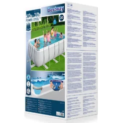 Bestway Power Steel™ Frame Pool Komplett-Set, Eckig, 412x201x122cm, 56457 -Bestintex Geschaft 01f8674b3cc20e521d259af350c34a4f