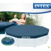INTEX 28030 Abdeckplane Für Frame Pool Ø 305cm, Überhang 25cm