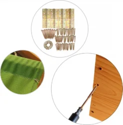 Ladanas® Sandkasten Holz- 140 X 140- Mit Faltbaren Bänken XXL& Verstellbarem Dach- UV50- Sandkiste Kinder & Imprägniert & Sonnendach (grün) -Bestintex Geschaft 023e4d00766ecbf7761d1bc39ef06176