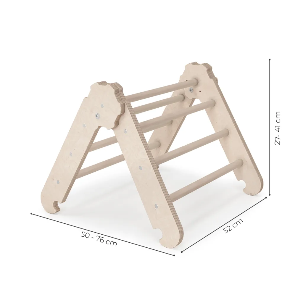 MAMOI® Klettergerüst Indoor, Kletterdreieck Aus Holz, Baby Kinder Klettern, Kletterturm, Kletterbogen, Mini Holzbogen Für Spielplatz Ab 1/2/3 Jahre 5 MAMOI® Klettergerüst Indoor, Kletterdreieck Aus Holz, Baby Kinder Klettern, Kletterturm, Kletterbogen, Mini Holzbogen Für Spielplatz Ab 1/2/3 Jahre – Bild 3