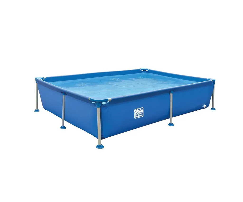 Wehnke - Happy People 77516 - Stahlrahmen / Frame Pool Rechteckig 228x159x42 Cm, Blau - Ohne Pumpe 4 Wehnke - Happy People 77516 - Stahlrahmen / Frame Pool Rechteckig 228x159x42 Cm, Blau - Ohne Pumpe – Bild 2