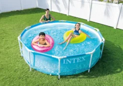 INTEX Beachside Pool-Set Mit Metallrahmen (Filterpumpe) 4.485 L -Bestintex Geschaft 033b3890c6fc5c84848220df054a9aab