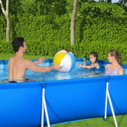 BESTWAY 56411 Steel Pro Frame Swimmingpool Filterpumpe Rechteckig 300x201x66cm 41 BESTWAY 56411 Steel Pro Frame Swimmingpool Filterpumpe Rechteckig 300x201x66cm -Bestintex Geschaft 0712de07e22c5132e9a0bc59f99923ec