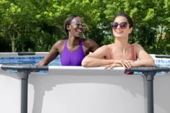 Bestway® Steel Pro MAX™ Aufstellpool Komplett-Set Mit Filterpumpe Ø 396 X 122 Cm, Lichtgrau, Rund -Bestintex Geschaft 077455dcf9e567e6e7385488165bcac3