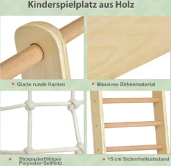 COSTWAY 8 In 1 Kletterspielzeug Set Inkl. Leiter Rutsche Schaukel Klettergerüst Kletternetz Krabbelleiter Abakus Und Zeichentafel Für Kleinkinder Ab 3 Jahren -Bestintex Geschaft 078e7de6f899a3c1dd0b628c12a77e15