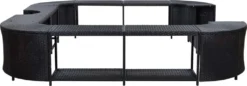 VidaXL Whirlpool-Umrandung Quadratisch Schwarz 268x268x55 Poly Rattan 11 VidaXL Whirlpool-Umrandung Quadratisch Schwarz 268x268x55 Poly Rattan -Bestintex Geschaft 0b25a9fc739ab0c86a5d90d5a62c8dbe