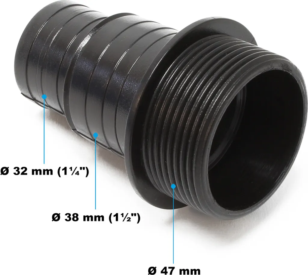 SunSun Schwimmbadpumpe HZS-750 Ersatzteil Eingang Ausgang 32/38mm Poolpumpe 4 SunSun Schwimmbadpumpe HZS-750 Ersatzteil Eingang Ausgang 32/38mm Poolpumpe – Bild 2