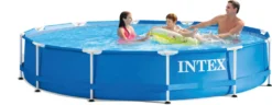 INTEX Metal Frame Set Zwembad Incl. Filterpomp (Ø:366cm. H:76cm) -Bestintex Geschaft 0c64cc7fd682e887bfd9ec9b27d23070