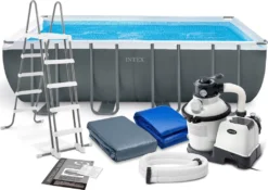 INTEX Ultra XTR Frame Pool Swimmingpool Sandfilter Leiter Uvm. 549x274cmx132cm -Bestintex Geschaft 0cf417165b6f79047597fe80f81f8e89