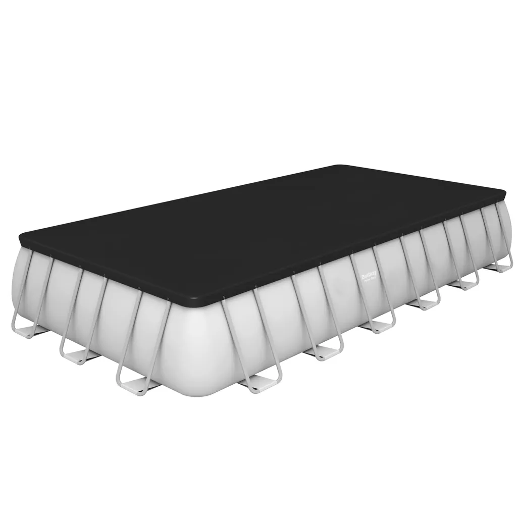 Bestway Power Steel™ Frame Pool Komplett-Set, Eckig, Mit Sandfilteranlage, Sicherheitsleiter & Abdeckplane 732 X 366 X 132 Cm 9 Bestway Power Steel™ Frame Pool Komplett-Set, Eckig, Mit Sandfilteranlage, Sicherheitsleiter & Abdeckplane 732 X 366 X 132 Cm – Bild 7