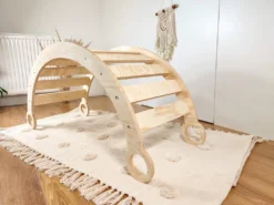 Kletterbogen Bogenwippe Kletterleiter Kinder Premium Montessori Holzschaukel Aus Kiefernsperrholz 105cm X 40cm X 50cm 9 Kletterbogen Bogenwippe Kletterleiter Kinder Premium Montessori Holzschaukel Aus Kiefernsperrholz 105cm X 40cm X 50cm -Bestintex Geschaft 0dfc9dbb3d7b5eb142930be183325205