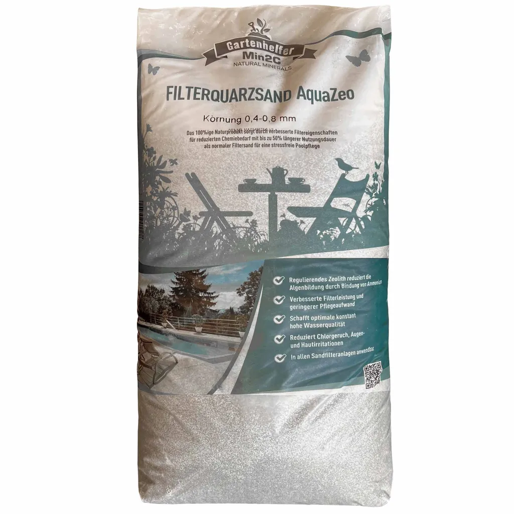 A&G-heute AquaZeo 25kg Filtersand Körnung 0.4-0.8 Mm Poolfilter Teichfilter Quarzsand Für Sandfilteranlagen Feuergetrocknet 3 A&G-heute AquaZeo 25kg Filtersand Körnung 0.4-0.8 Mm Poolfilter Teichfilter Quarzsand Für Sandfilteranlagen Feuergetrocknet