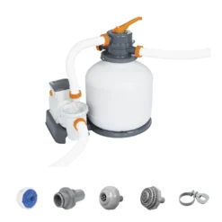Bestway® Flowclear™ Sandfilteranlage Mit Zeitschaltuhr 5.678 L/h, 230 W -Bestintex Geschaft 0e20e2f82ea6ca853f97cf37140afe44