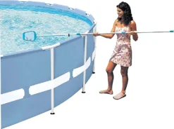 Intex Skimmer Pool Reinigungsset Bodensauger Kescher Teleskopstange 28002, 3 Teile Set, Teleskopstiel 2,39m -Bestintex Geschaft 0ec6c761d6a30aa04b003d30a8afa12c