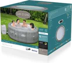 Bestway® LAY-Z-SPA® Whirlpool Honolulu AirJet™ 196 X 71 Cm, Rund -Bestintex Geschaft 0f49d888a81ab88820d5cdfd6fd3c6a4