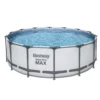 Bestway Steel Pro Max™ Frame Pool Komplett-Set, Rund, 427x122cm, 5612X 2 Bestway Steel Pro Max™ Frame Pool Komplett-Set, Rund, 427x122cm, 5612X -Bestintex Geschaft 10003da67e3479798fbbc04fdba51817