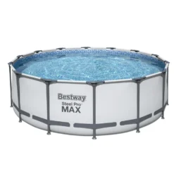 Bestway Steel Pro Maxâ„¢ Frame Pool Komplett-Set, Rund, 427x122cm, 5612X