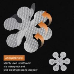 Anti Rutsch Sticker, Aufkleber Rutschstopper Für Dusche Badewanne Treppen Schneeflocke Antirutsch Sticker Sicherheit Im Badezimmer 13 Anti Rutsch Sticker, Aufkleber Rutschstopper Für Dusche Badewanne Treppen Schneeflocke Antirutsch Sticker Sicherheit Im Badezimmer -Bestintex Geschaft 105e91818b0eb518a20a95c509bc05cc