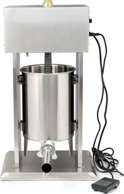 Zelsius Elektrische Profi Wurstfüllmaschine, 10 Liter, Mit Fußpedal -Bestintex Geschaft 10a6013e47e1f2061b6740eedbb95c3a