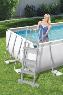 Bestway Power Steel Frame Rectangular Pool Set 56442 404 X 201 X100 Cm -Bestintex Geschaft 10cb9827d7d259b4931e1de4cb129b02
