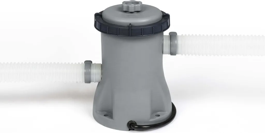 Bestway® Power Steel™ Frame Pool Set Mit Filterpumpe 305 X 200 X 84 Cm, Grau, Oval 14 Bestway® Power Steel™ Frame Pool Set Mit Filterpumpe 305 X 200 X 84 Cm, Grau, Oval – Bild 12