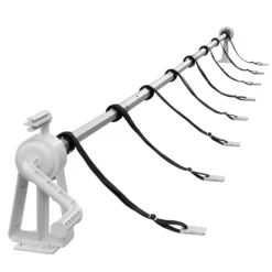 AREBOS Aufrollsystem Für Solar- Und Poolplanen, Pool Aufroller, Länge Von 1,05-6,15 M, Für Die Feste Montage, Auch Für Aufstellpools Geeignet