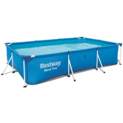 Bestway® Steel Pro™ Frame Pool Ohne Pumpe 300 X 201 X 66 Cm, Blau, Eckig -Bestintex Geschaft 1405da7a4ffa4a36bb2ddc0a0b489939