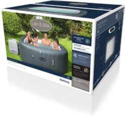 Bestway LAY-Z-SPA® Whirlpool Hawaii HydroJet Pro™, Eckig, 180x180x71cm, 60031 -Bestintex Geschaft 153bb32c98f93dc72087effba3e40467