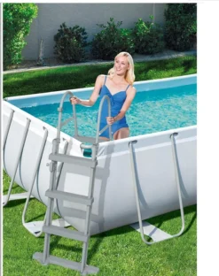 Bestway Power Steel Frame Rectangular Pool Set 56442 404 X 201 X100 Cm -Bestintex Geschaft 156196b21f81d50ec3ee6cd80777ba45