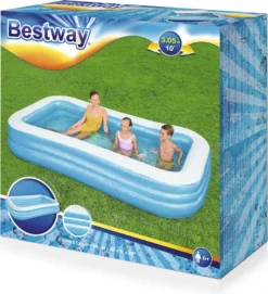 Bestway® Family Pool 305 X 183 X 56 Cm, Eckig -Bestintex Geschaft 15a02663d24fd913fb311b59a1335839