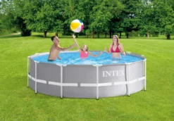 INTEX 26716GN Prism Frame Pool Inkl. GS-Filterpumpe Und Leiter (366x99cm) -Bestintex Geschaft 17b545f44da5d38097d37bbdd1d176e9