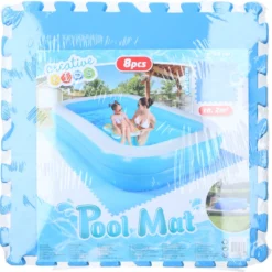 Perfect Pool Poolmatte Pool Bodenschutzmatte Fitnessmatte BLAU 8er Pack, M-572-20200020 -Bestintex Geschaft 18401539be3786270b3b949c1f088ac1