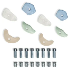 Klettergriffe Klettersteine Für Kletterwand Griffe Boulderwand Für Kinder Inklusive Befestigungsmaterial EU