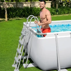 Bestway Power Steel Swimmingpool-Set Rechteckig 549x274x122 Cm -Bestintex Geschaft 188e06f34623029c93da9e1301a3a34f
