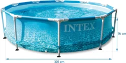 INTEX Beachside Metal Frame Pool 305x76 Cm -Bestintex Geschaft 18efb66f15197ed7d29c03bd18961bc1