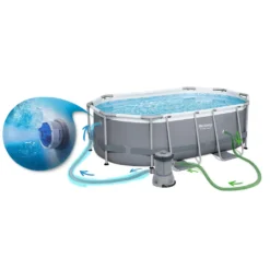 Bestway 5614A Power Steel Ovaler Oberirdischer Pool 305x200x84cmHöhe (cm): 84, Breite (cm): 305, Zusammensetzung: PVC, Länge (cm): 200, Gestalten: Oval, Maße: 3 - 3,99 M, Filterpumpe: 58381 31 Bestway 5614A Power Steel Ovaler Oberirdischer Pool 305x200x84cmHöhe (cm): 84, Breite (cm): 305, Zusammensetzung: PVC, Länge (cm): 200, Gestalten: Oval, Maße: 3 - 3,99 M, Filterpumpe: 58381 -Bestintex Geschaft 19d9e68b882aebdabb87939a9058c134
