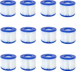 12 Stück Bestway Filterkartusche Gr.6 Lay-Z-Spa 60311 Lay Z Spa Whirlpool Gr VI