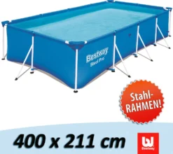 Pool / Frame Pool Bestway Steel Pro Ohne Pumpe 400x211x81cm -Bestintex Geschaft 1bb2d3dcbea4fd8e1b36fe40ccfb7182