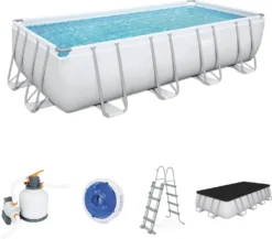 Bestway Power Steel™ Frame Pool Komplett-Set, Eckig 549x274x122 Cm 56466 -Bestintex Geschaft 1e15882bfe5b3ac0a8b08c8df8a8c6b2