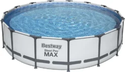 Bestway Frame Pool “Steel Pro™” Set 457x107 Cm - Rund - 14.970 L; 56488