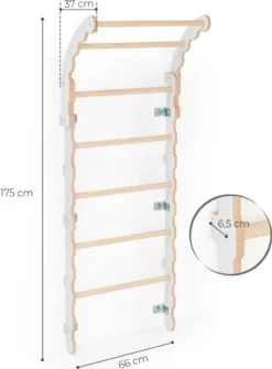 MAMOI® Klettergerüst Indoor, Sprossenwand Für Kinderzimmer, Kletterwand Und Spielgeräte, Midi Turngeräte Mit Klimmzugstange Für Drinnen, Sportgeräte Ab 3 Jahren 8 MAMOI® Klettergerüst Indoor, Sprossenwand Für Kinderzimmer, Kletterwand Und Spielgeräte, Midi Turngeräte Mit Klimmzugstange Für Drinnen, Sportgeräte Ab 3 Jahren -Bestintex Geschaft 1fe1b70a55e91ad64c70eea63878ac87