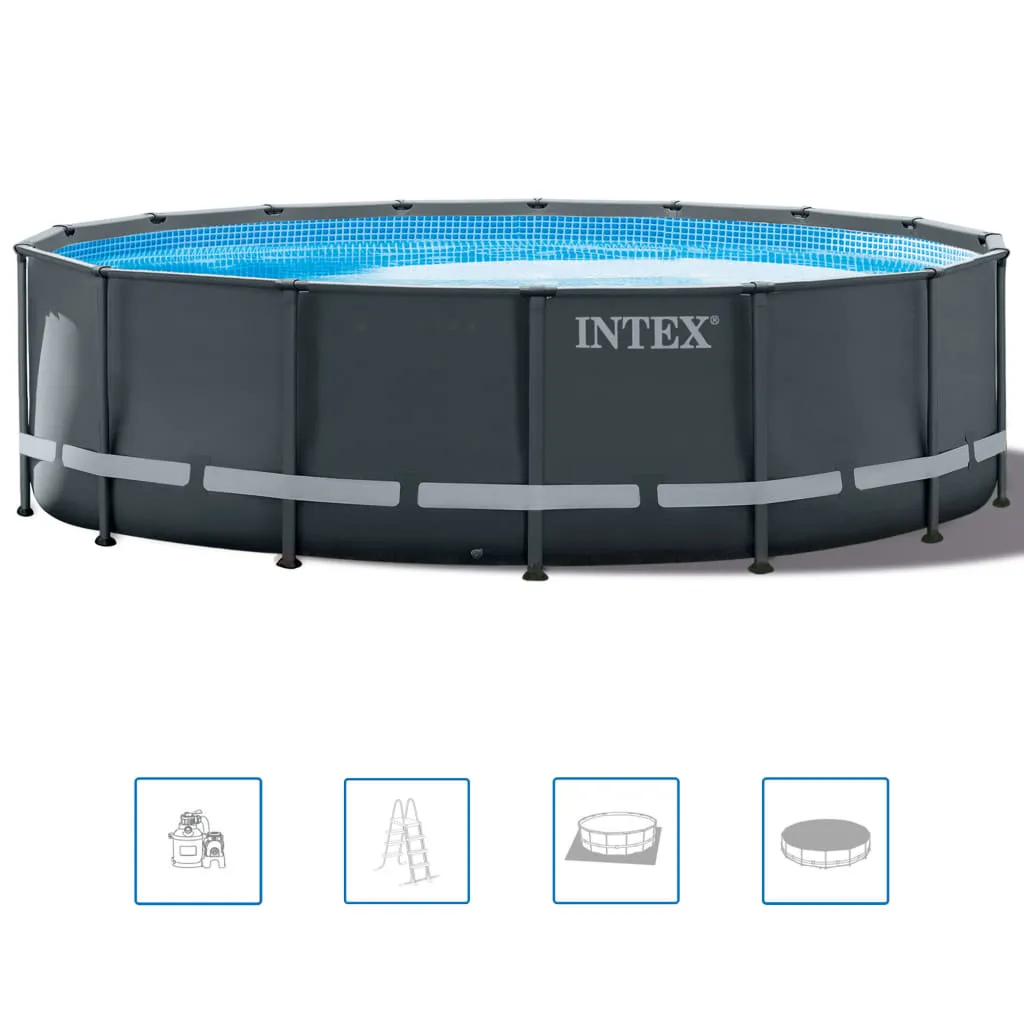 Intex Frame Pool Set Ultra Rondo XTR 488 X 122 Cm 18 Intex Frame Pool Set Ultra Rondo XTR 488 X 122 Cm – Bild 16