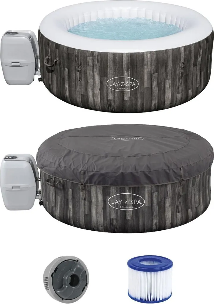 Bestway® LAY-Z-SPA® Whirlpool Bahamas AirJet™ Ø 180 X 66 Cm, Rund 11 Bestway® LAY-Z-SPA® Whirlpool Bahamas AirJet™ Ø 180 X 66 Cm, Rund – Bild 9