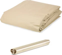 Pool Poolfolie 0,6 Mm Sand Inkl. Basic Handlauf Sand Für Rundpool 300 X 120 Cm