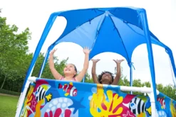 Bestway® Steel Pro™ Aufstellpool Mit Sonnenschutzdach "Splash-in-Shade" Ohne Pumpe Ø 183 X 51 Cm, Buntes Unterwasser-Design, Rund 30 Bestway® Steel Pro™ Aufstellpool Mit Sonnenschutzdach "Splash-in-Shade" Ohne Pumpe Ø 183 X 51 Cm, Buntes Unterwasser-Design, Rund -Bestintex Geschaft 28b7c5c461fd37c0f8663d864f55d06f