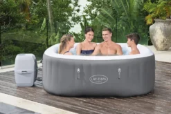 Bestway® LAY-Z-SPA® WLAN-Whirlpool Madeira AirJet™ 180 X 180 X 66 Cm, Eckig