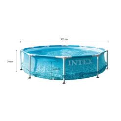 INTEX Beachside Metal Frame Pool 305x76 Cm -Bestintex Geschaft 2a7b8f43fc774c2047e4166bc3aa3bb1